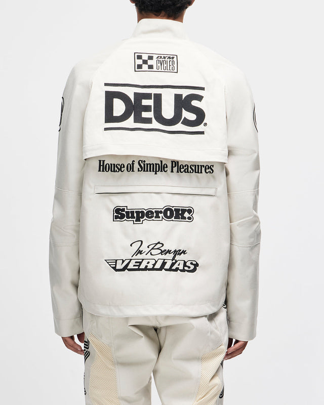 Off Road Cordura Jacket - Dirty White