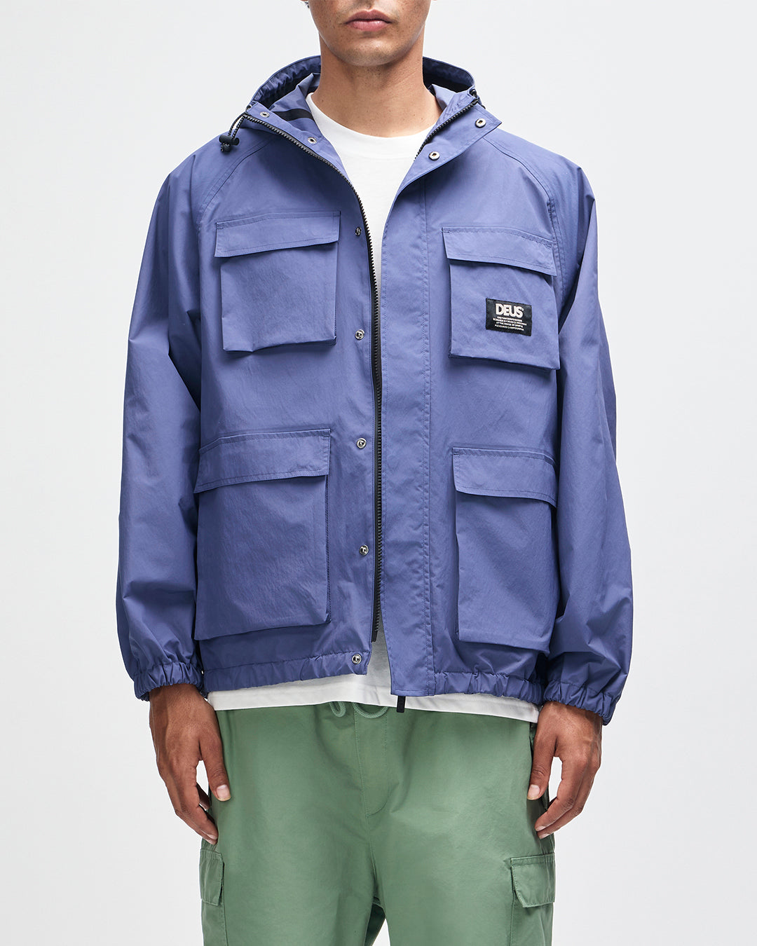 Jackets | Deus Ex Machina | Dawny Waterproof Anorak - Mechanic