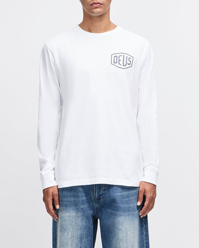 Venice Long Sleeve Tee - White
