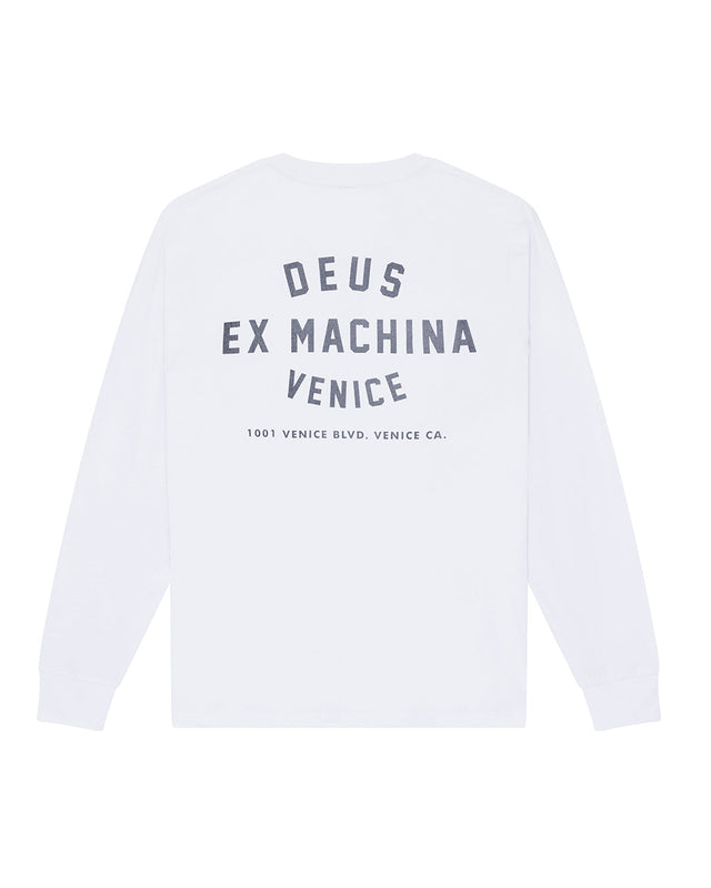 Venice Long Sleeve Tee - White