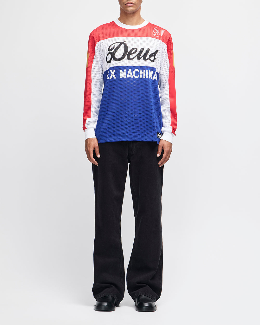 Saber Moto Jersey - Tri Colour – Deus Ex Machina USA