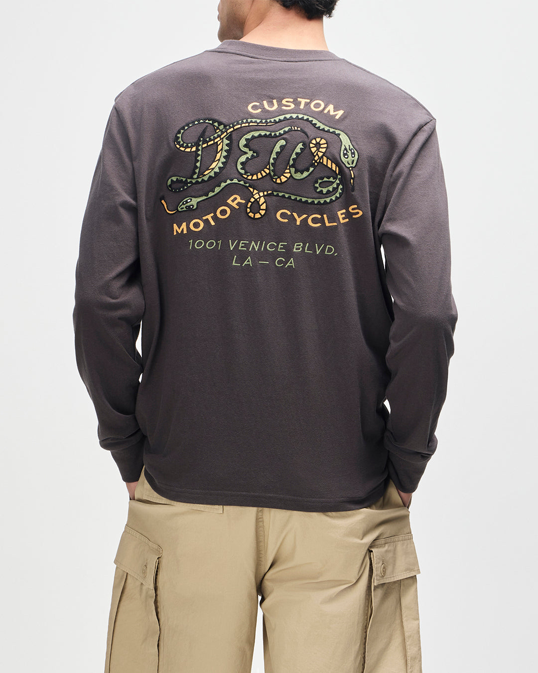 Long Sleeve T-Shirts | Deus Ex Machina | Danger Noodle Ls Tee