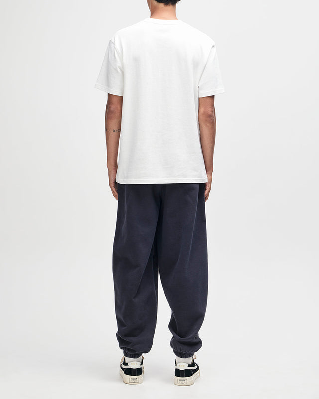 Shield Garment Dyed Track Pant - Black