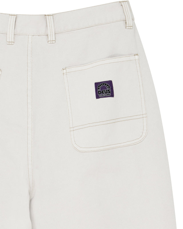 Stringer Walk Pant - Dirty White