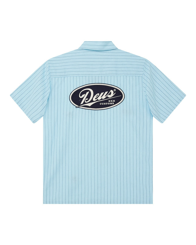 D261MSH312-ForecourtStripeShirt-Sky