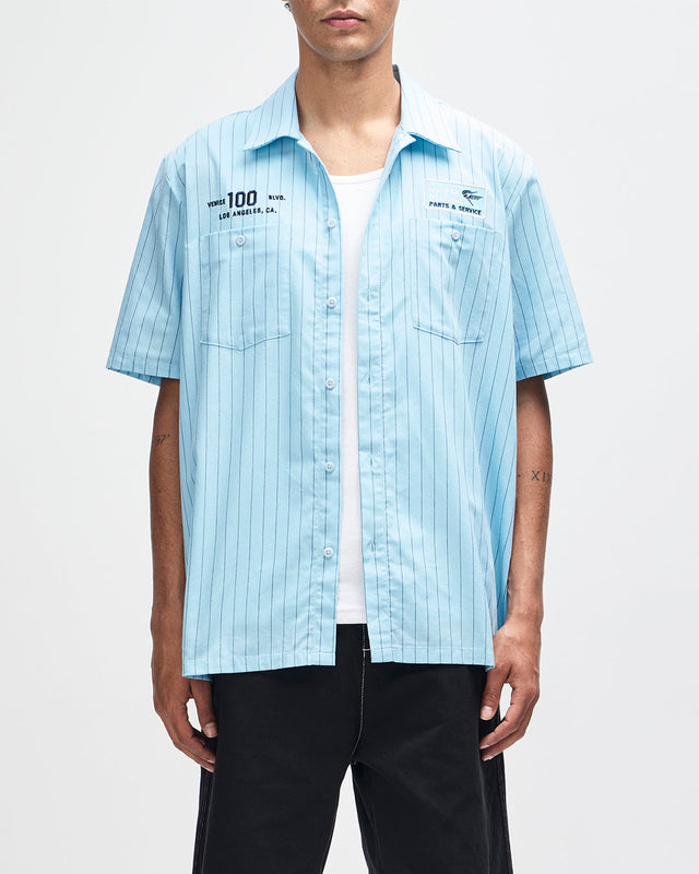 D261MSH312-ForecourtStripeShirt-Sky