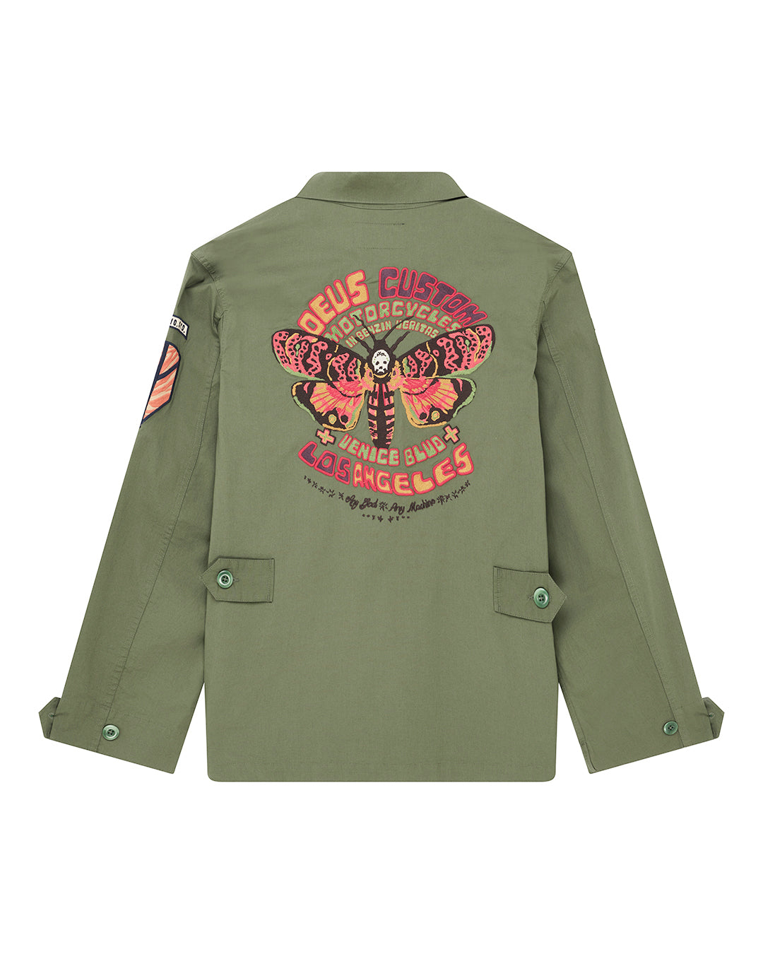 Shirts | Deus Ex Machina | Power Overshirt - Pine Green – Deus Ex