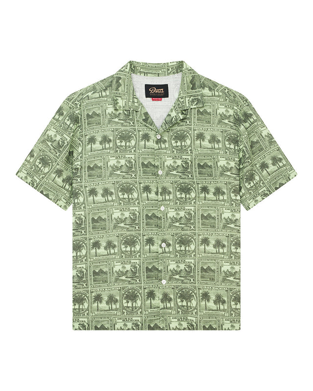 D261MSH331-Mail-ManShirt-Green