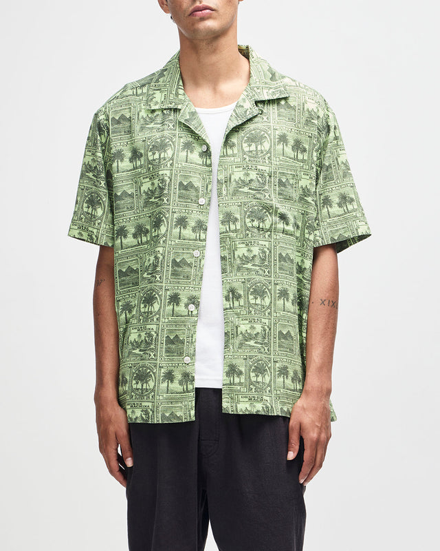 D261MSH331-Mail-ManShirt-Green