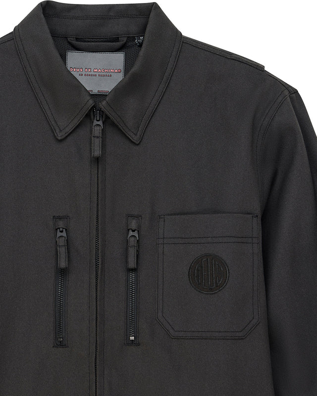 Airflow Overshirt - Black