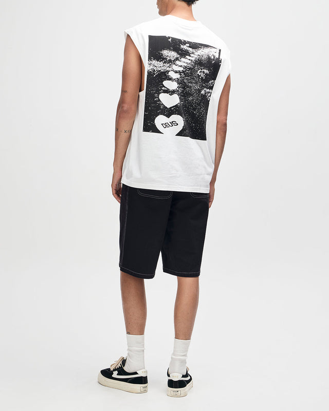 Save Your Sole Muscle - Vintage White