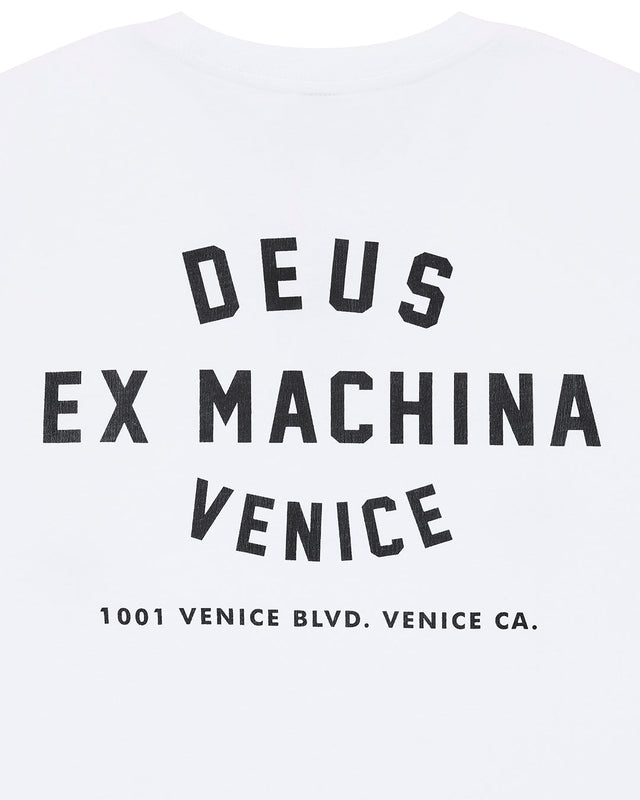 Venice Skull Tee - White
