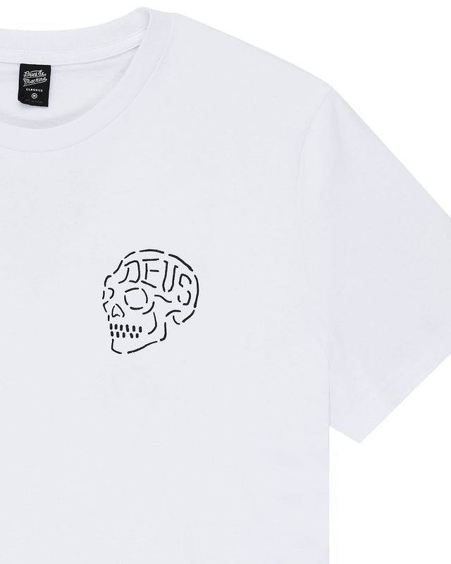 Venice Skull Tee - White