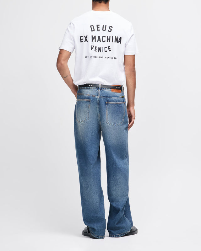 Venice Skull Tee - White