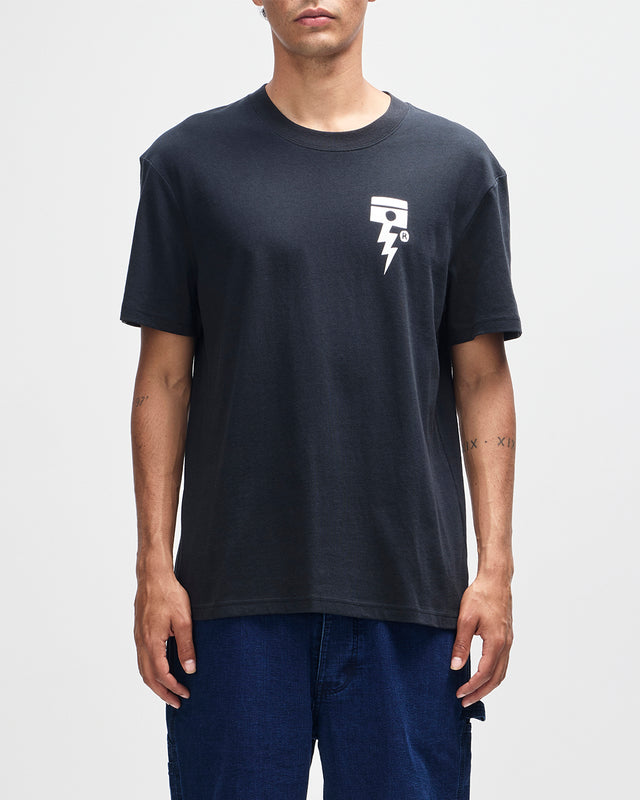 Pisstin Tee - Black, view 1