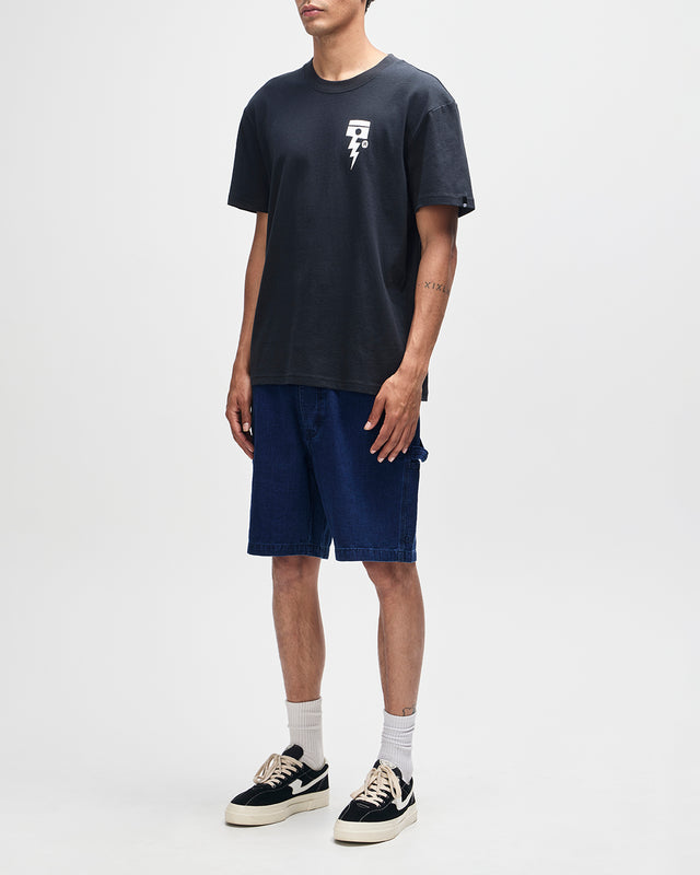 Pisstin Tee - Black, view 5