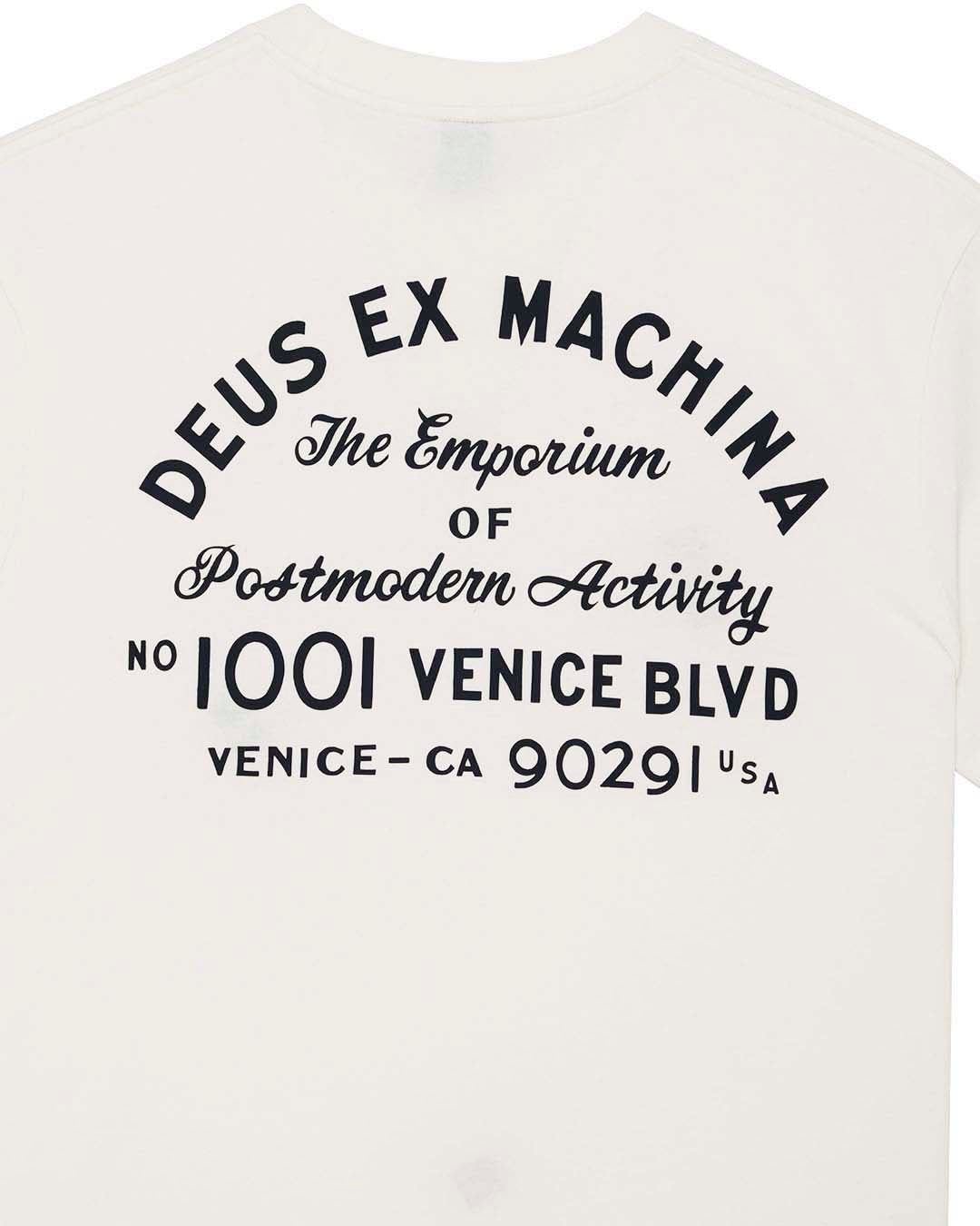 T-Shirts | Deus Ex Machina | Emporium Niner - Pristine White
