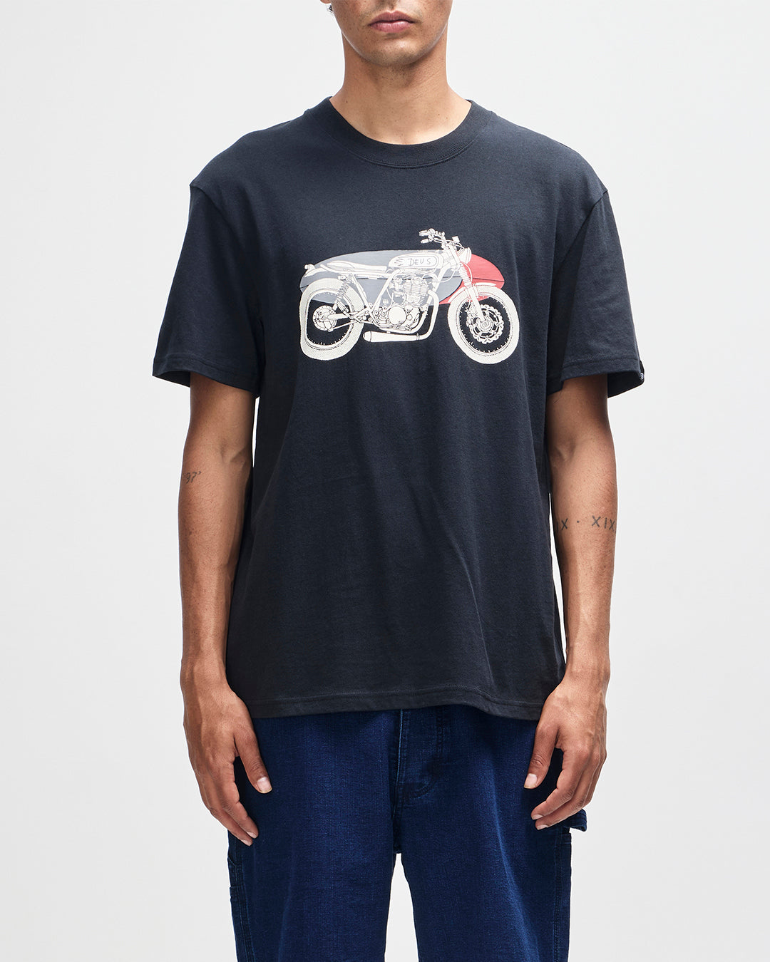 T-Shirts | Deus Ex Machina | Drovers Dog Tee - Black – Deus Ex