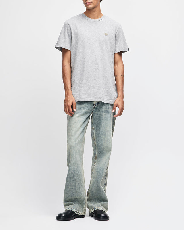 Shield Standard Tee - Grey Marle