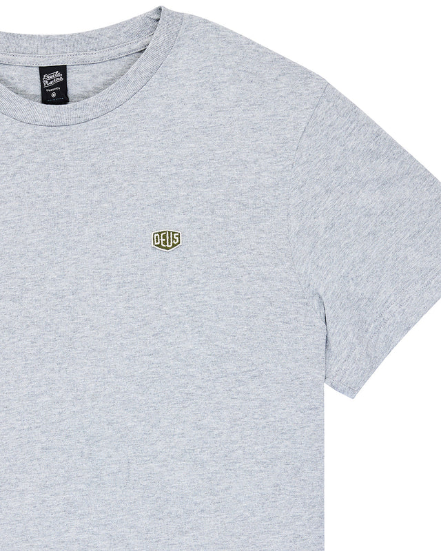 Shield Standard Tee - Grey Marle