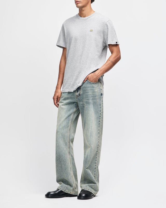Shield Standard Tee - Grey Marle
