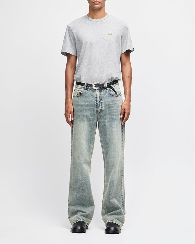 Shield Standard Tee - Grey Marle