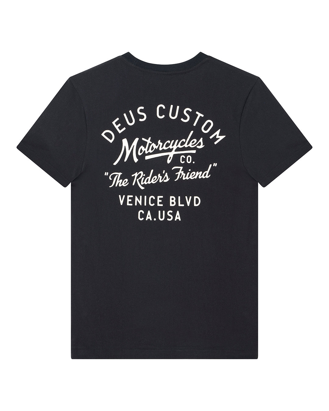 T-Shirts | Deus Ex Machina | Camber Tee - Black – Deus Ex Machina USA