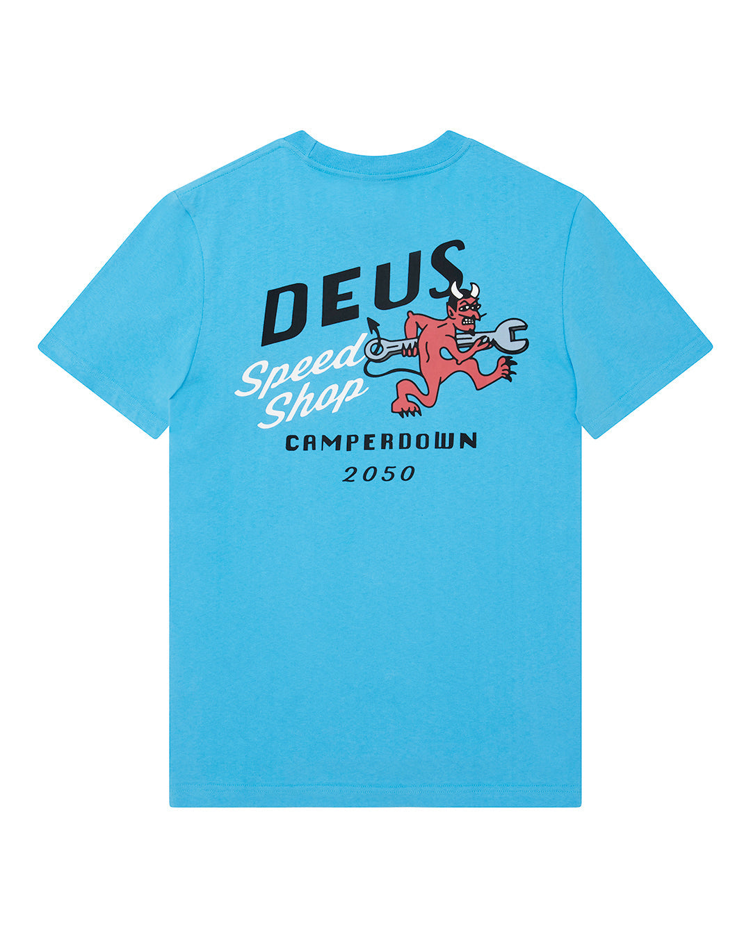 jiltu tee(blue) 新品未使用 T-Shirts | Deus Ex Machina | Dogleg Tee - Bonnie Blue – Deus Ex