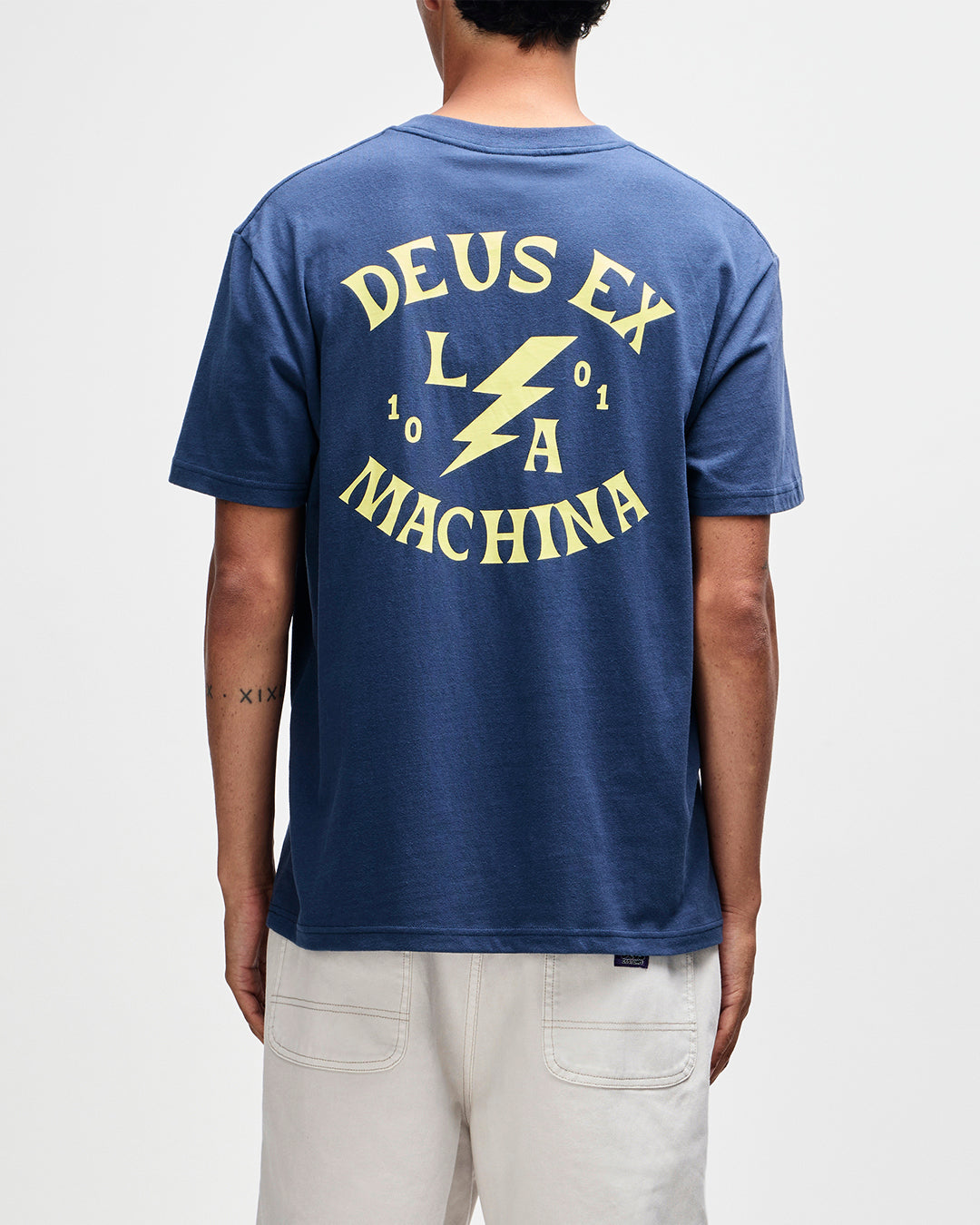 T-Shirts | Deus Ex Machina | Chinook Tee - Mechanic Blue – Deus Ex
