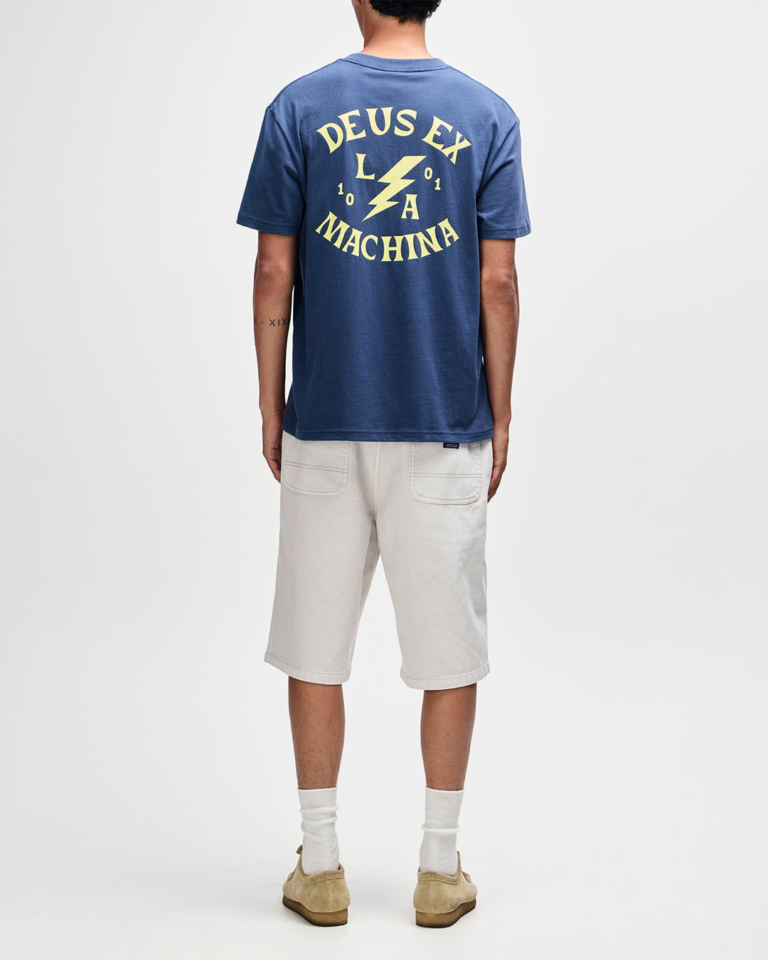 T-Shirts | Deus Ex Machina | Chinook Tee - Mechanic Blue – Deus Ex