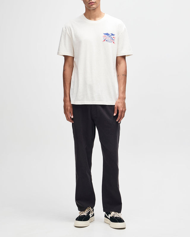 Claw-Some Whizz Tee - Dirty White