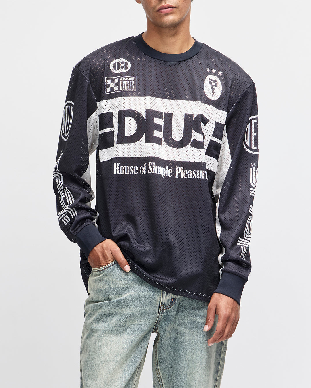 Jerseys | Deus Ex Machina | Off Road MX Jersey 2.0 - Black – Deus