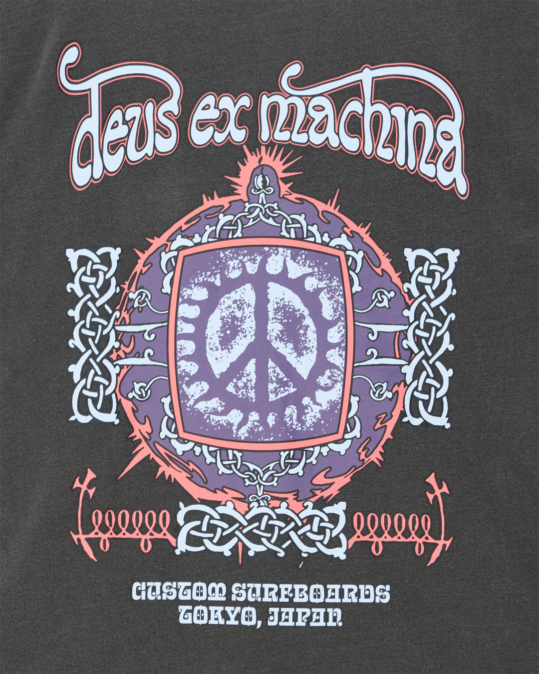 T-Shirts | Deus Ex Machina | Virtual Insanity Tee - Anthracite