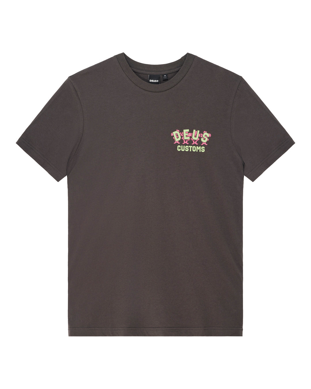 antigua ロマンス　Ꭲシャツ T-Shirts | Deus Ex Machina | Fancy Pansy Tee - Anthracite – Deus