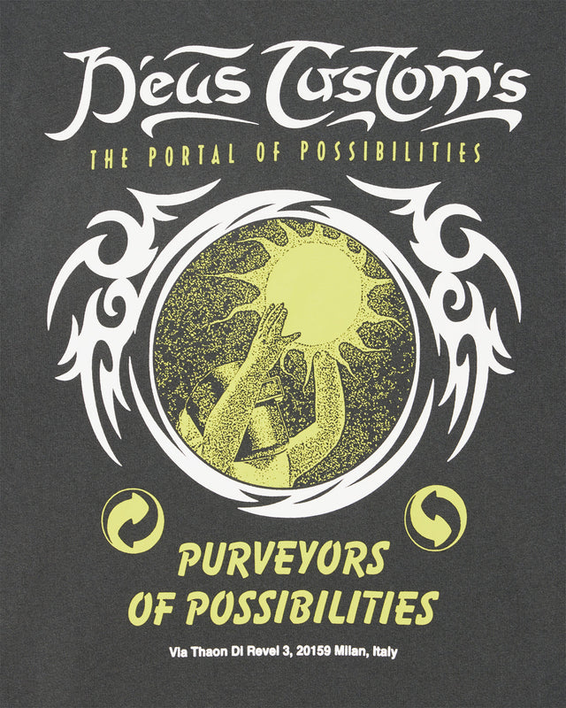 Out Of Reach Tee - Anthracite