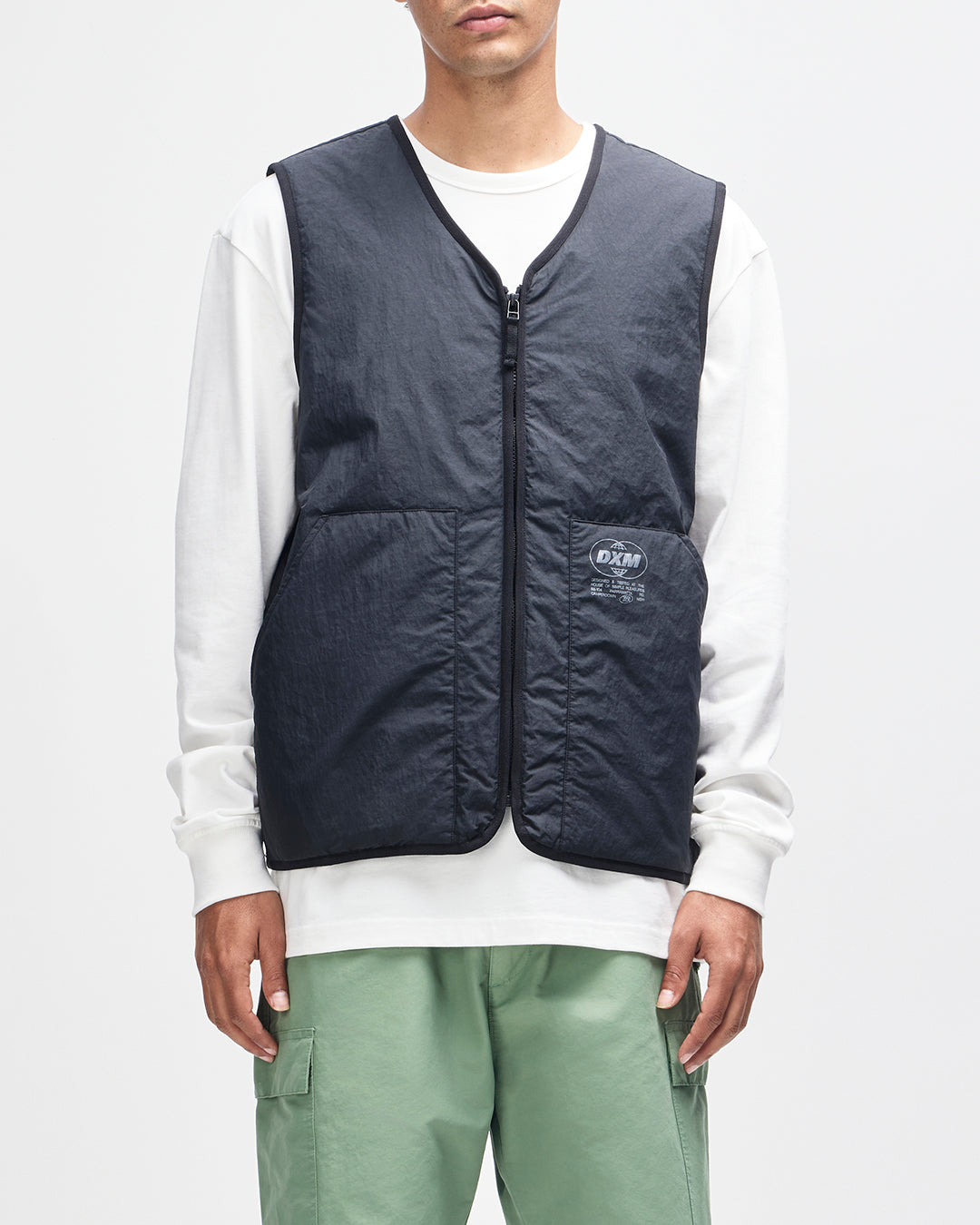 Jackets | Deus Ex Machina | Hiro Padded Vest - Black – Deus Ex