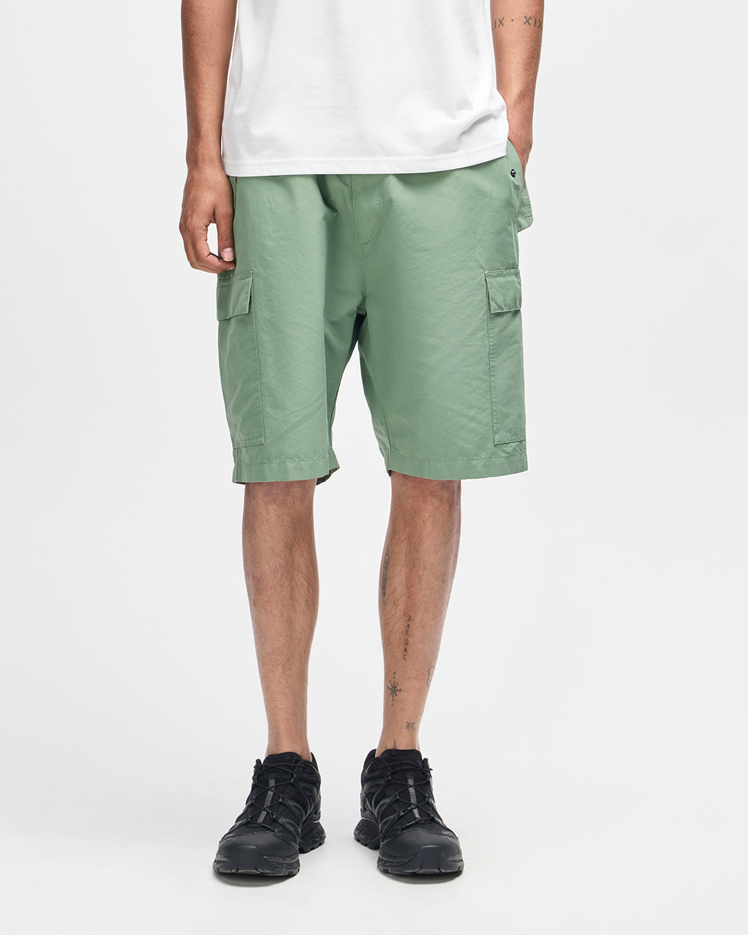 Shorts | Deus Ex Machina | Remi Cargo Short - Loden Frost Green