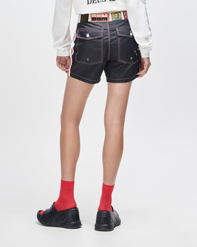 Short Short Boardshort - Anthracite