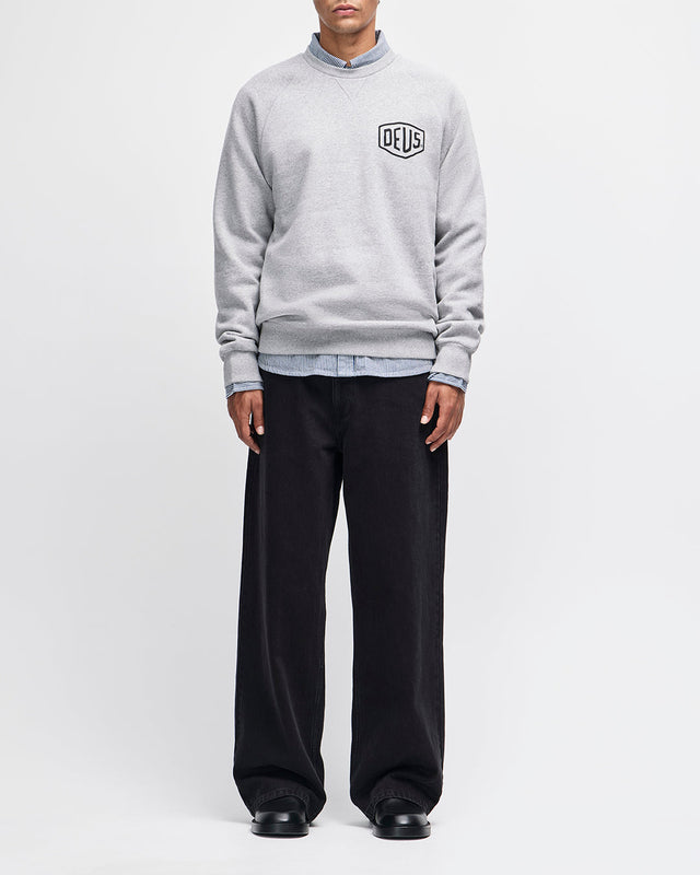 Venice Address Crew - Grey Marle