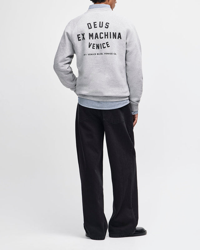 Venice Address Crew - Grey Marle