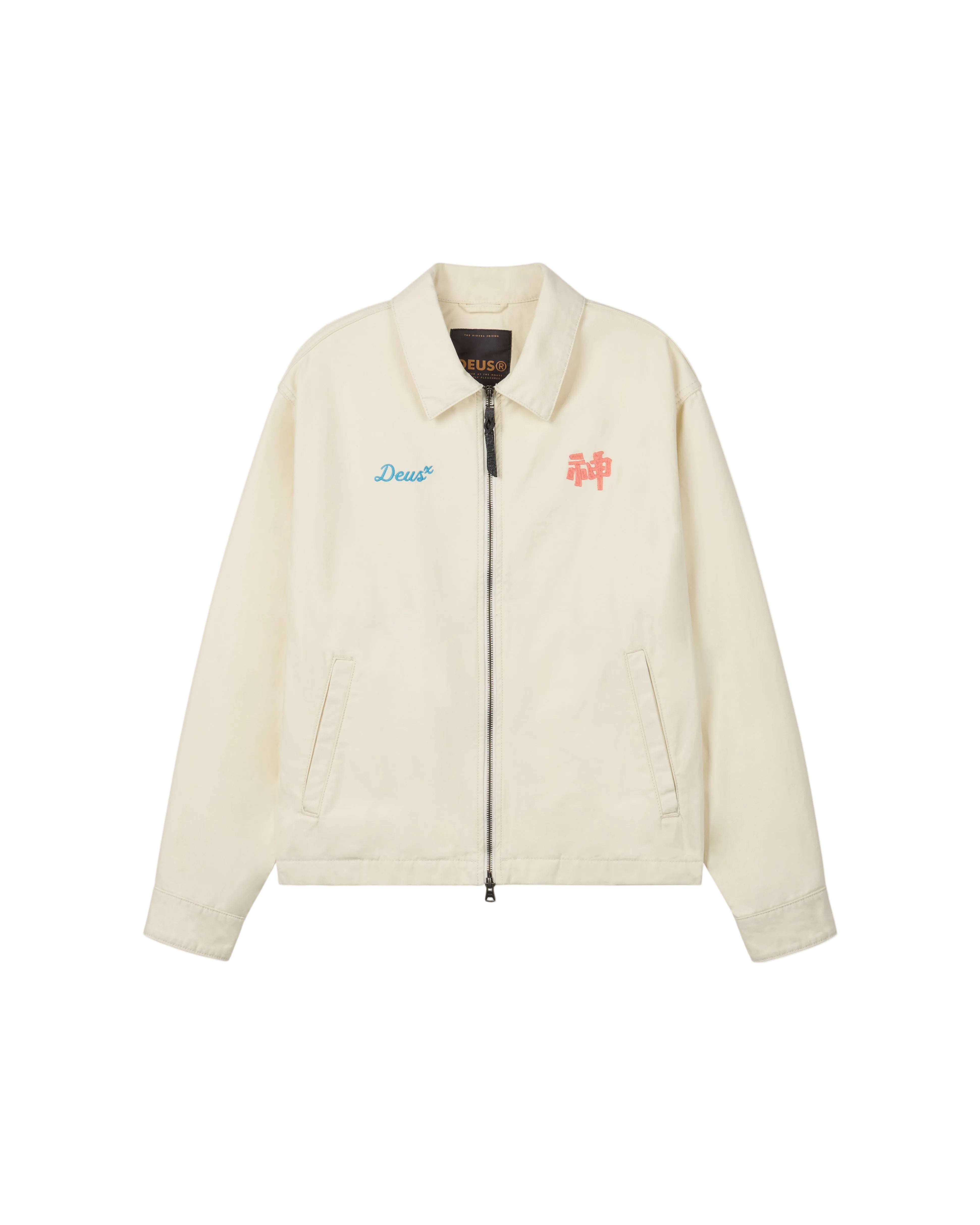 Jackets | Deus Ex Machina | Dogleg Jacket - Ivory – Deus Ex