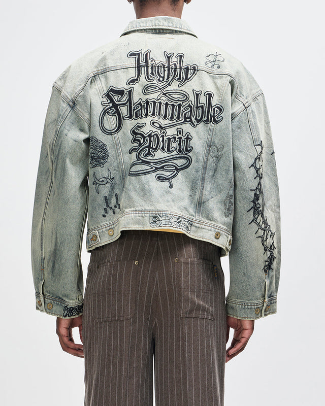 Mephistopheles Jacket - Vintage Indigo