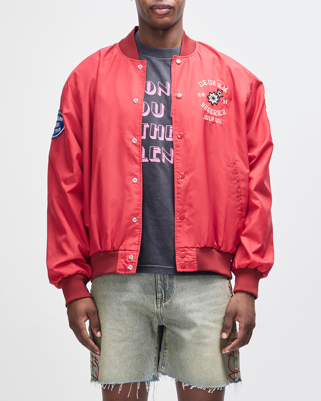 Jackets | Deus Ex Machina | Horsepower Jacket - Racing Red – Deus