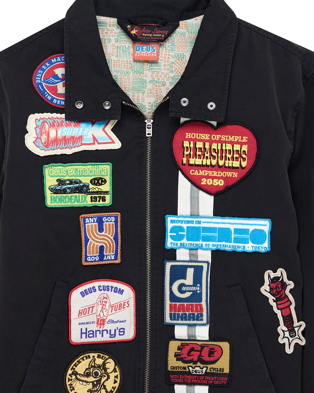 Jackets | Deus Ex Machina | In Rainforests Jacket - Anthracite