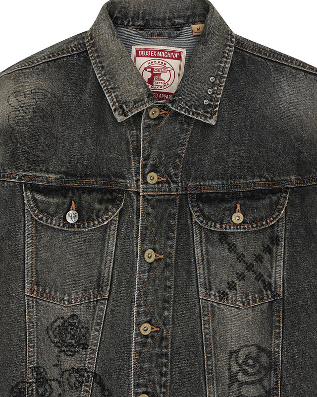 Mephistopheles Noir Jacket - Dirty Anthracite