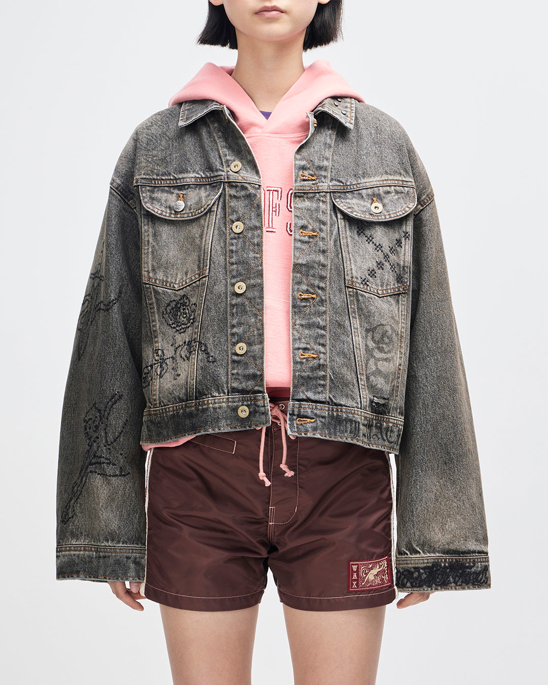 Jackets | Deus Ex Machina | Mephistopheles Noir Jacket - Dirty
