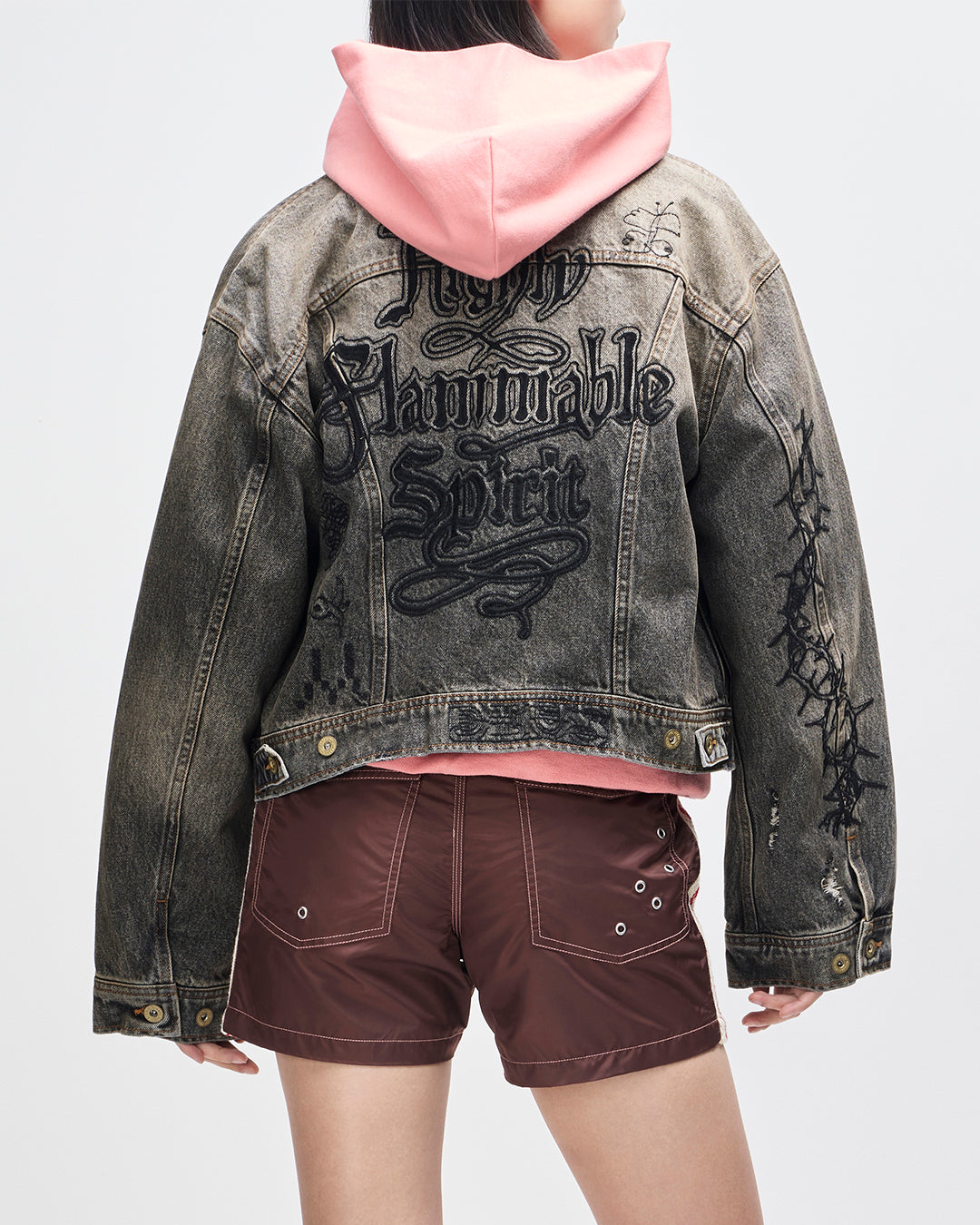 Mephistopheles Noir Jacket - Dirty Anthracite