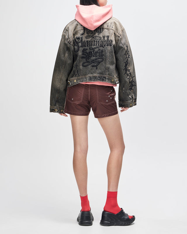 Mephistopheles Noir Jacket - Dirty Anthracite