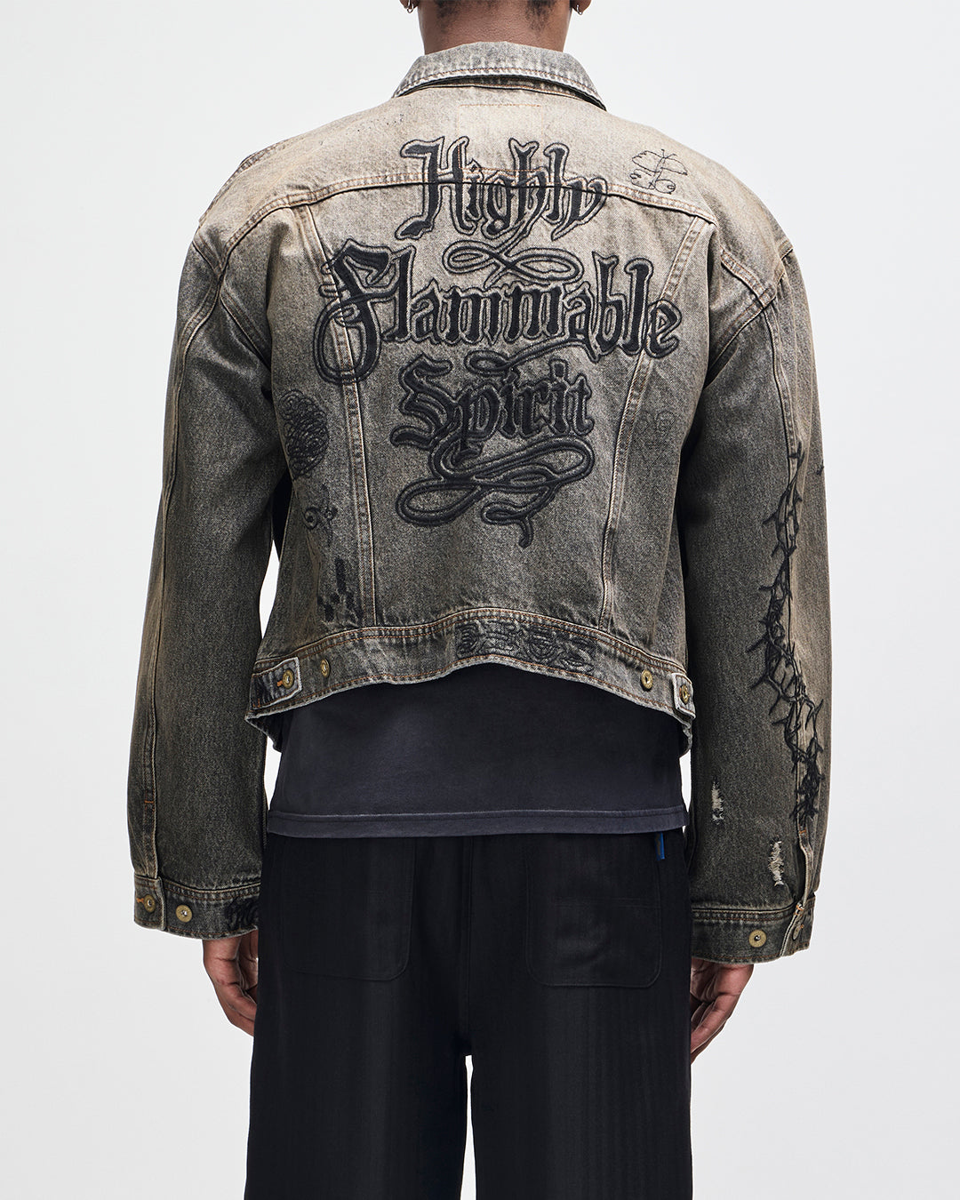 Mephistopheles Noir Jacket - Dirty Anthracite