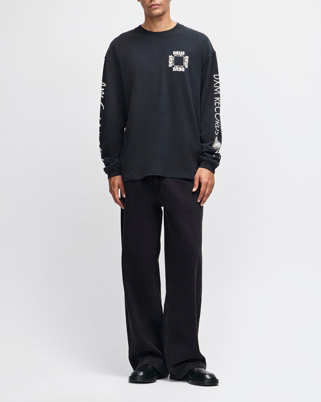 Defacto Ls Tee - Black